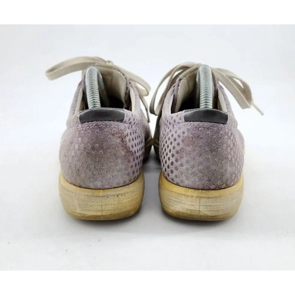 ECCO Women's Tray Hybrid Hydromax Lace Up Golf Shoes Purple/Gray Size 6-6.5 Wide